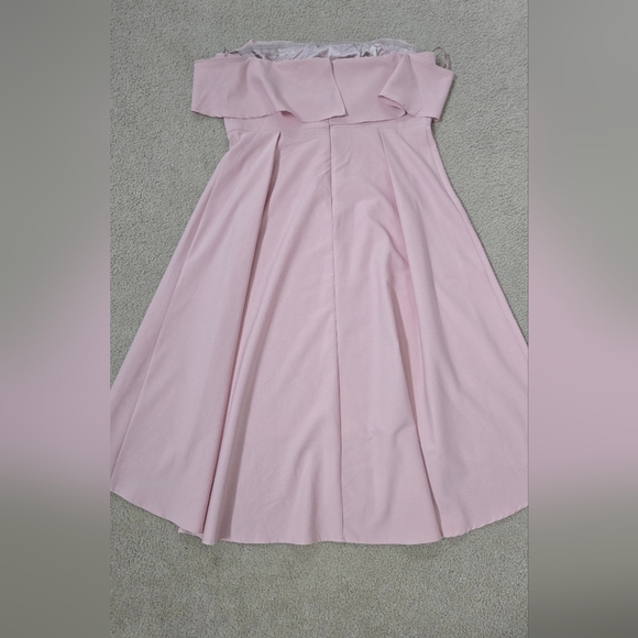 Chi Chi London Wanda Pink High-Low Formal Dress Size 14 - Picture 5 of 14